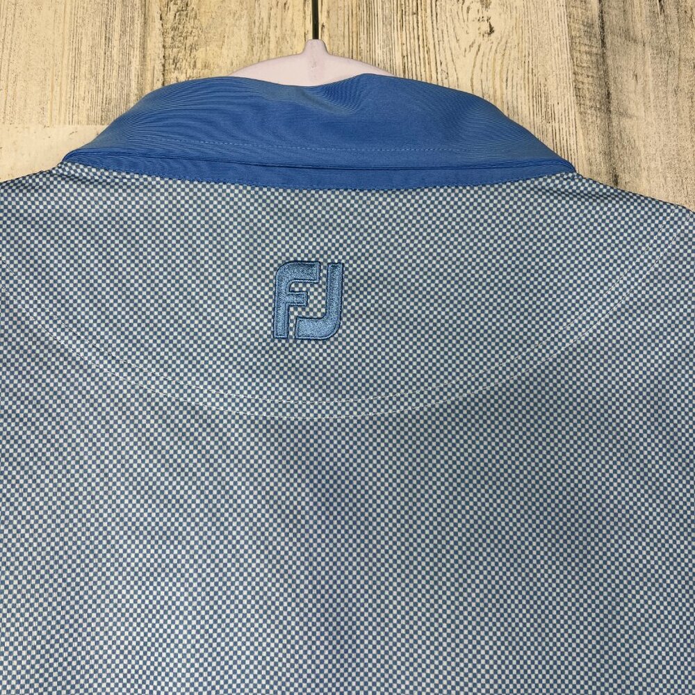 Footjoy Men’s Shirt‎ Size 2XL Blue Golf Short Sleeve Polo - Picture 7 of 12